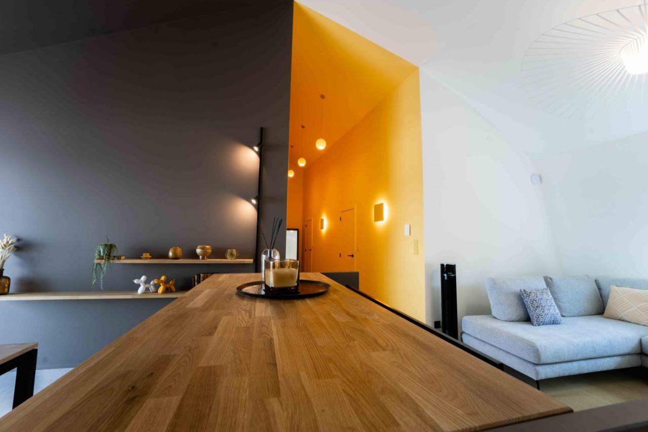 Luxury Penthouse & Terrace - Mons City Center Dış mekan fotoğraf