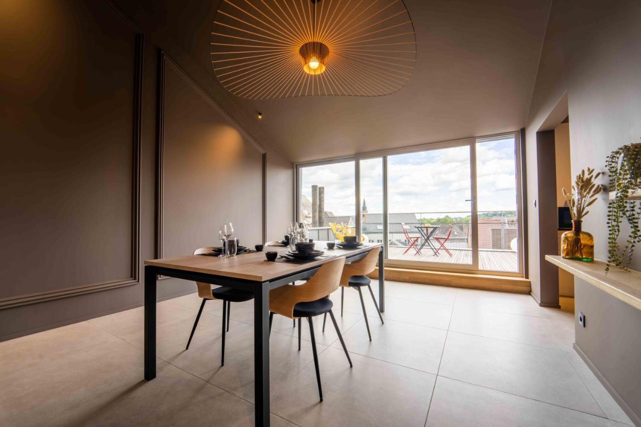 Luxury Penthouse & Terrace - Mons City Center Dış mekan fotoğraf