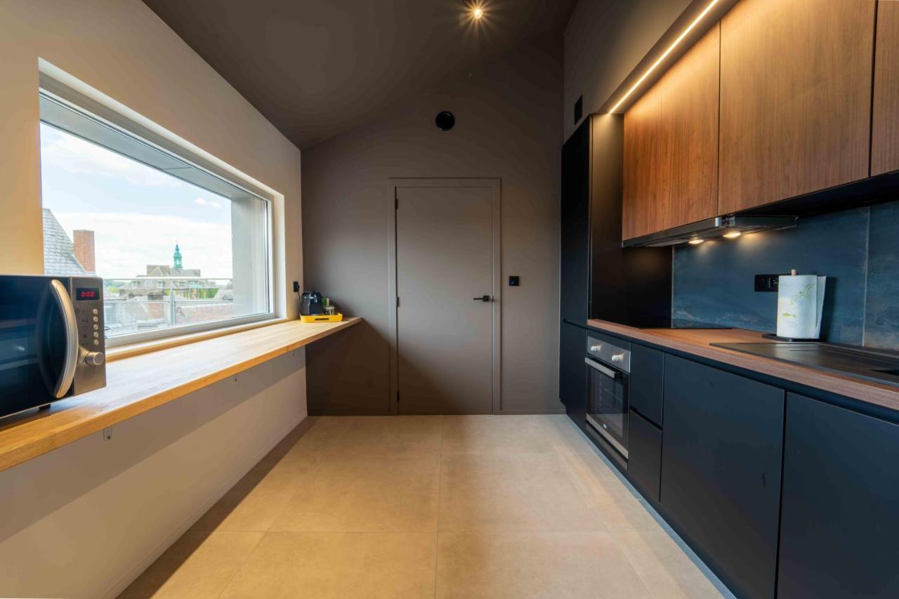Luxury Penthouse & Terrace - Mons City Center Dış mekan fotoğraf