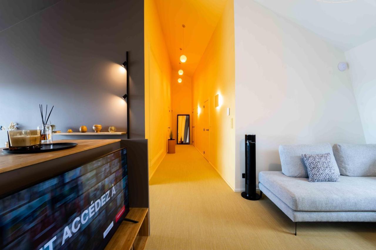 Luxury Penthouse & Terrace - Mons City Center Dış mekan fotoğraf