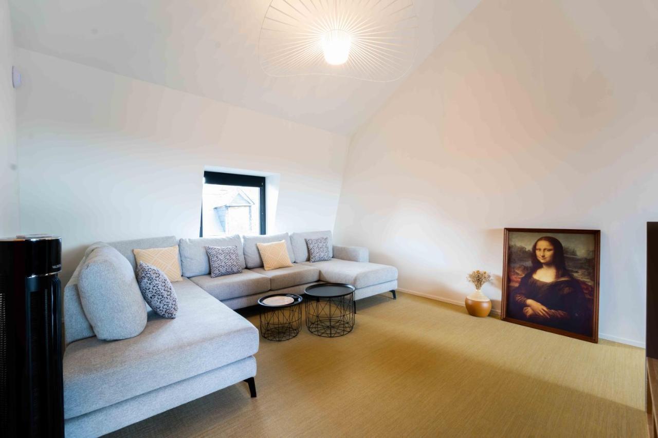 Luxury Penthouse & Terrace - Mons City Center Dış mekan fotoğraf